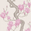 Papel pintado Magnolia Tree Cole and Son Parchment and Soft Fuchsia 128/1002
