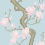 Papel pintado Magnolia Tree Cole and Son Sky Blue and Blush 128/1004