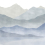 Papier peint panoramique Spring Lake Abstract Les Dominotiers Iris DOM5104-1