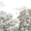 Papier peint panoramique Misty Forest Les Dominotiers Olive DOM5109