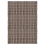 Alfombra Strata Jute Layered Brown BRJUBR140200