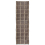 Alfombra de pasillo Strata Jute Layered Brown BRJUBR75240