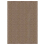 Alfombra de sisal con tejido de cesta Layered Brown PLSIBR140200