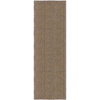 Alfombra de pasillo Basket Weave Sisal