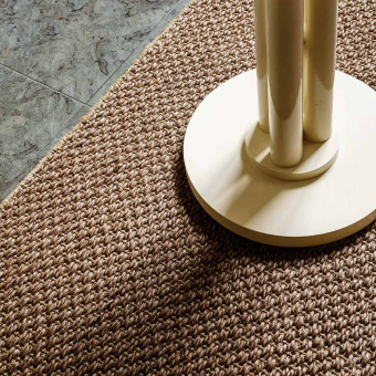 Alfombra de pasillo Basket Weave Sisal
