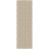 Alfombra de pasillo Basket Weave Sisal Layered Naturel PLSINA75240