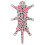 Alfombra Tiger Budko Rosa tiger-rosa-140x245