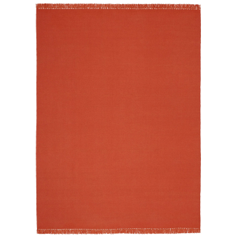 Alfombra Kelim Coloured Fringes