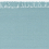 Alfombra Kelim Coloured Fringes Kvadrat Cyan 7162000-5151-140X200