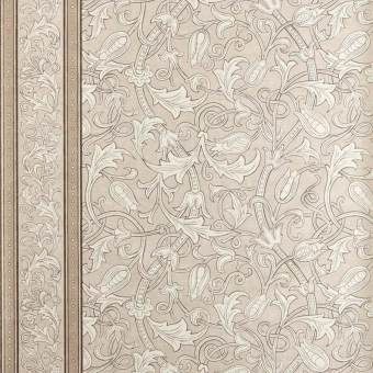 Papel pintado Etched Scrolling Tulip
