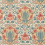 Papel pintado Iris & Rose Morris and Co Indigo / Crimson MUNW217566