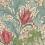 Papel pintado Lent Lily Morris and Co Plum / Bayleaf MUNW217596