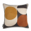 Coj&iacute;n Ellipse cuadrado Maison Casamance Noir / Ocre / Cuivre CO52003+CO45X45PES