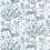 Papel pintado La Quintinie Nina Campbell Indigo NCW4594-02