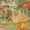 Papel pintado panor&aacute;mico Nemi Code Orange green C6403 intiss