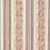 Tissu Bluebell & Peony Embroidery Morris and Co Russet/Forest MHTF237660