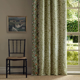 Tissu Chamomille Embroidery