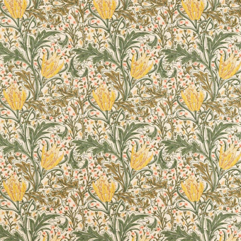 Tissu Lent Lily Embroidery