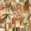 Papel pintado panor&aacute;mico Amazonia Tres Tintas Barcelona Terracota M5304-2