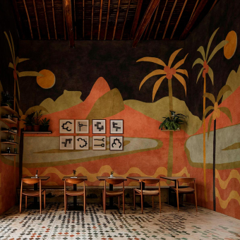 Papel pintado panorámico Janeiro