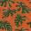 Papel pintado Monstera Tres Tintas Barcelona Naranja BS5301-3