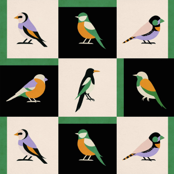 Papel pintado Like a Bird