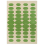 Alfombrilla &oacute;ptica ovalada Orla Kiely Green/Cream 157707120180