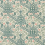 Papel pintado Persian Tulip Morris and Co Teal MUNW217599