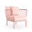 Sill&oacute;n Arp Silvertex Diabla Lotus rose 260972+294887