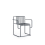 Silla Grill reposabrazos Diabla Anthracite PT06515-Anthracite