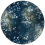 Alfombra terrestre redonda MOOOI Night S240422