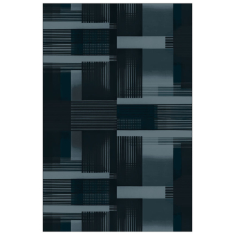 Alfombra Weft-Warp-Web rectangular