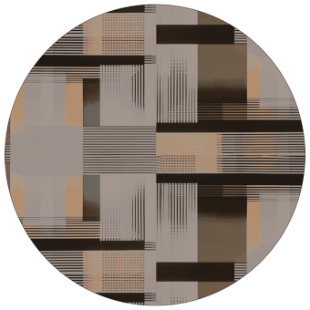 Alfombrilla Weft-Warp-Web redonda