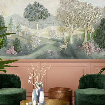 Papel pintado panorámico Alcova
