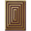 Alfombra Teklan Labyrinth Wool Layered Mulberry Sand TKLAMB180270