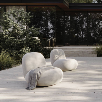 Sillón Toe Flat Warm Ash Outdoor