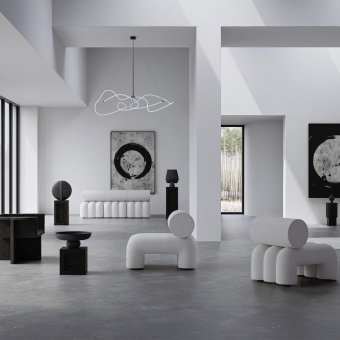 Sillón Foku Bouclé