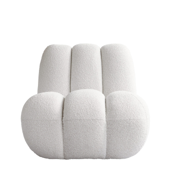 Sillón Toe Bouclé