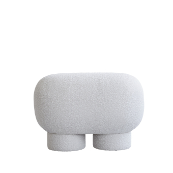 Asiento Big Foot Petit Bouclé