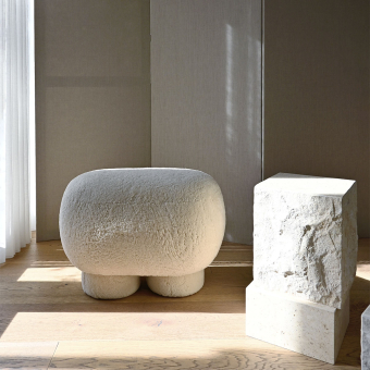 Puf Big Foot Petit Sheepskin