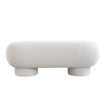 Puf Big Foot Bouclé