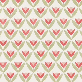 Papel pintado Tulip Trellis