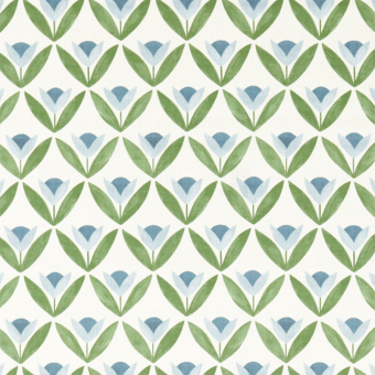 Tejido Tulip Trellis Print