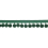 Fleco pompones Calypso 47 mm liso Houl&egrave;s Sapin 33218-9720