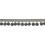 Fleco pompones Calypso 47 mm liso Houl&egrave;s Ciment 33218-9910