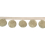 Fleco pompones Calypso 75 mm Houl&egrave;s Beige 33221-9005