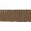 Flequillo torso XL 120 mm Houl&egrave;s Châtaigne 33229-9800