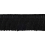 Flequillo torso XL 120 mm Houl&egrave;s Noir 33229-9900
