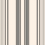 Papel pintado Rayure Berrain Isidore Leroy Fusain 6269400