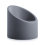 Sill&oacute;n Lipstick club Armchair Diabla Anthracite 172729